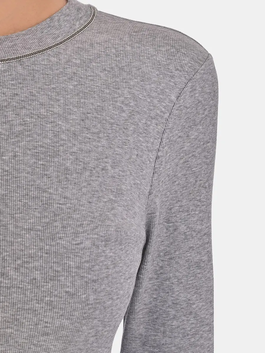 Лонгслив хлопковый