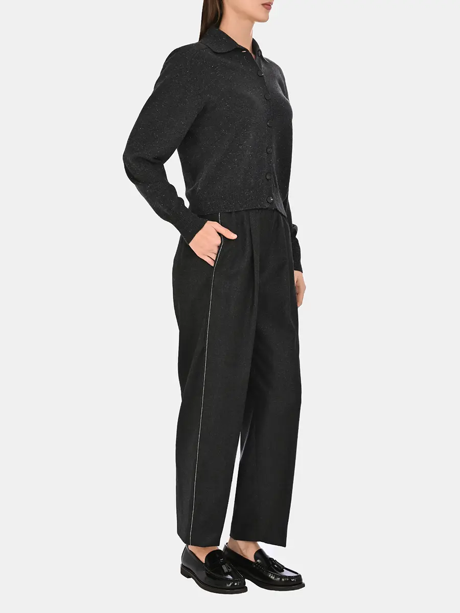 Кардиган однотонный