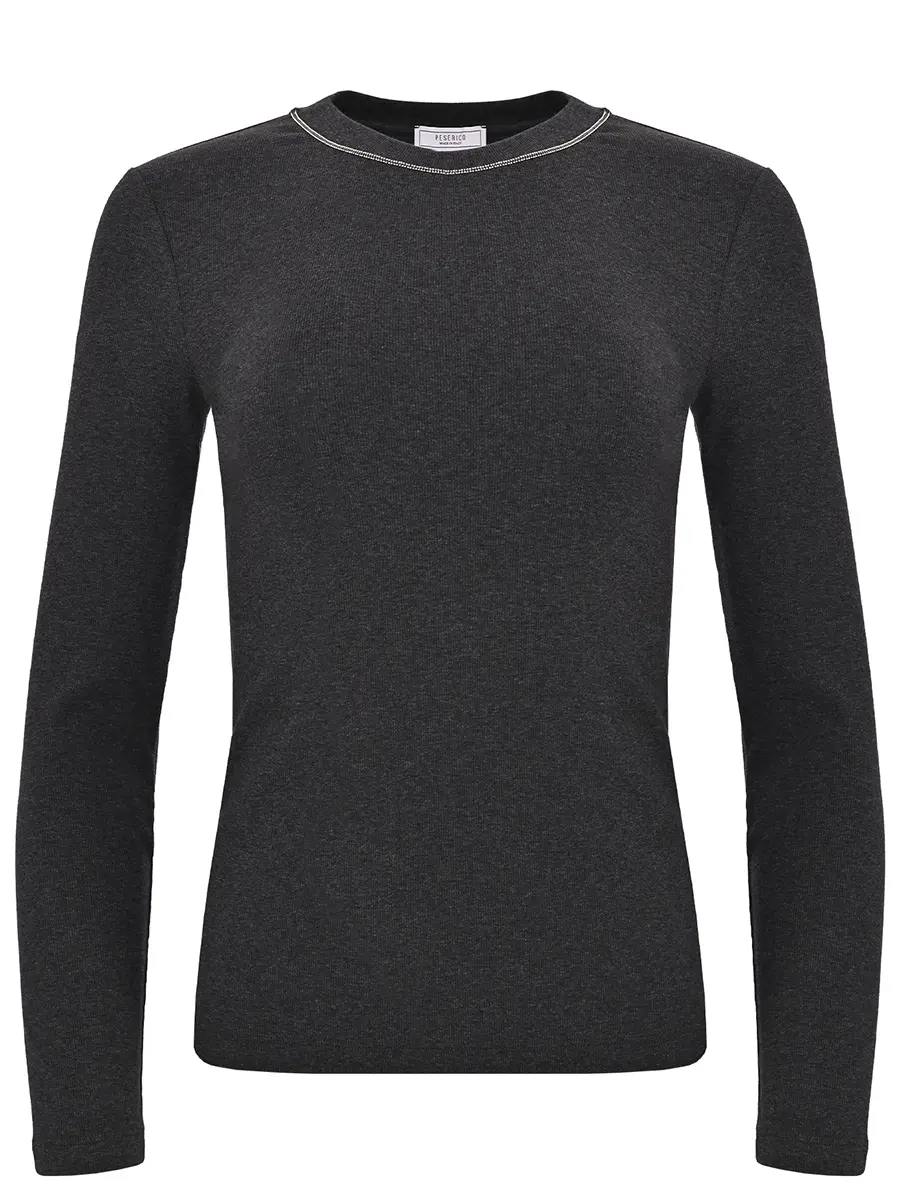 Лонгслив хлопковый