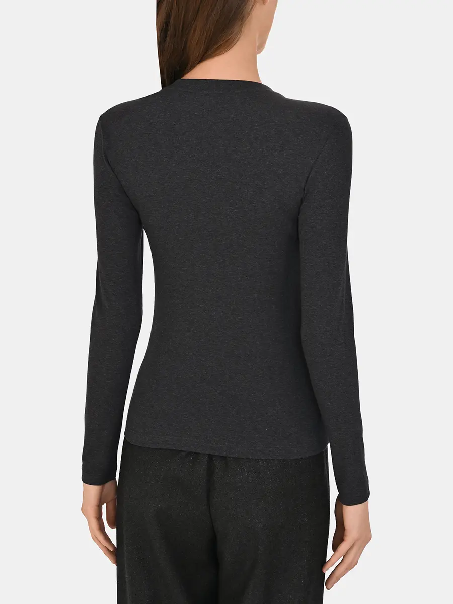 Лонгслив хлопковый