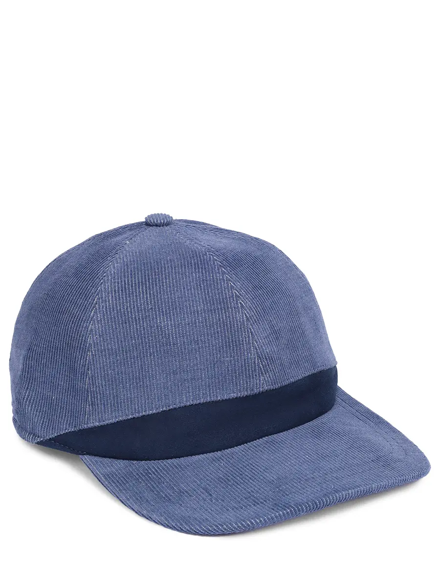 Бейсболка вельветовая