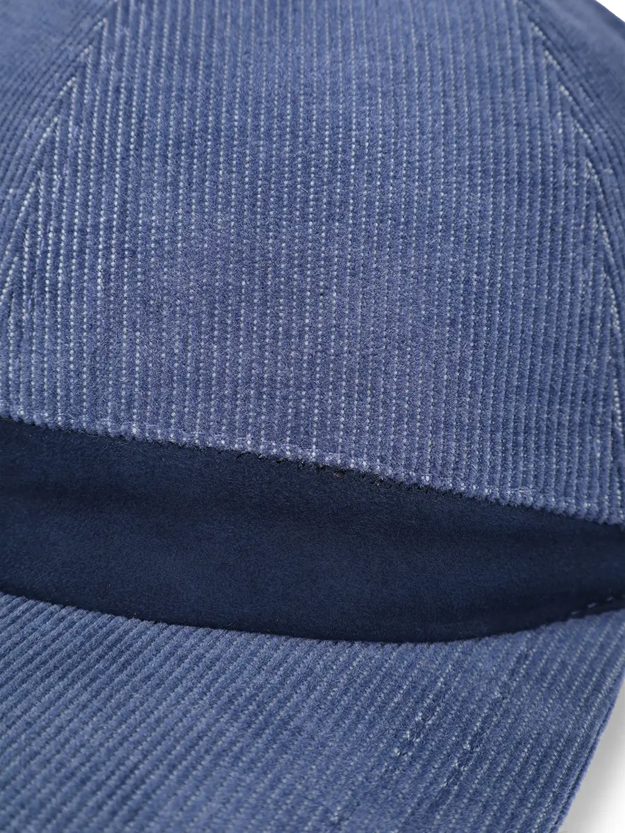 Бейсболка вельветовая