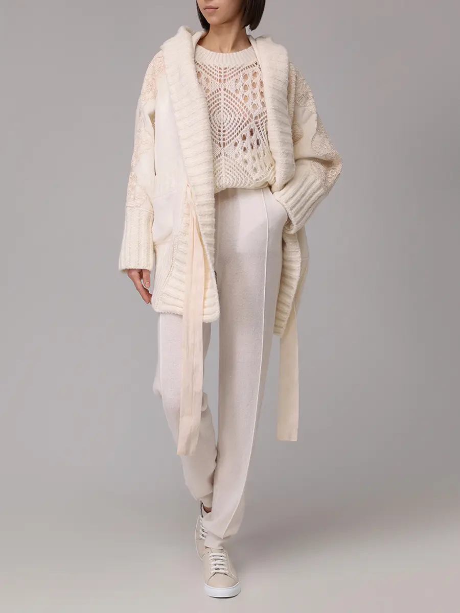 Кардиган из шерсти альпака