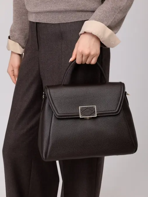 Сумка кожаная Carat POURCHET