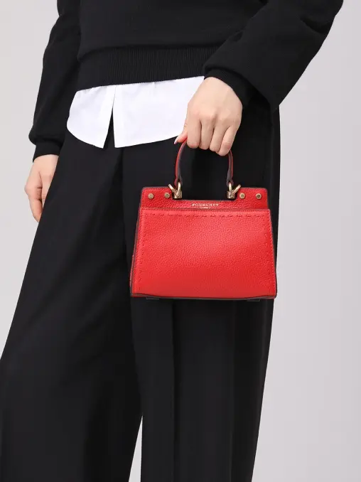 Сумка кожаная Trianon POURCHET