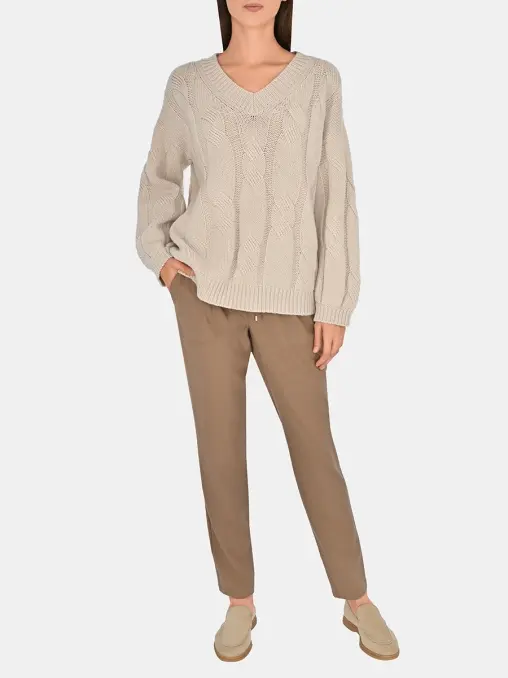 Брюки шерстяные LORENA ANTONIAZZI