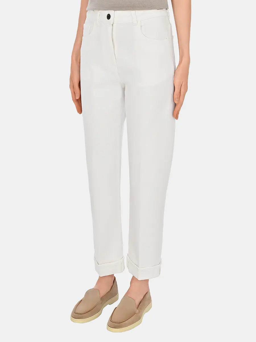 Джинсы хлопковые