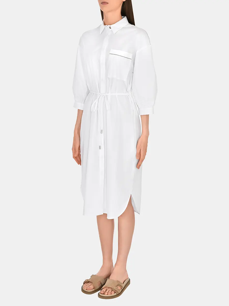 Платье хлопковое