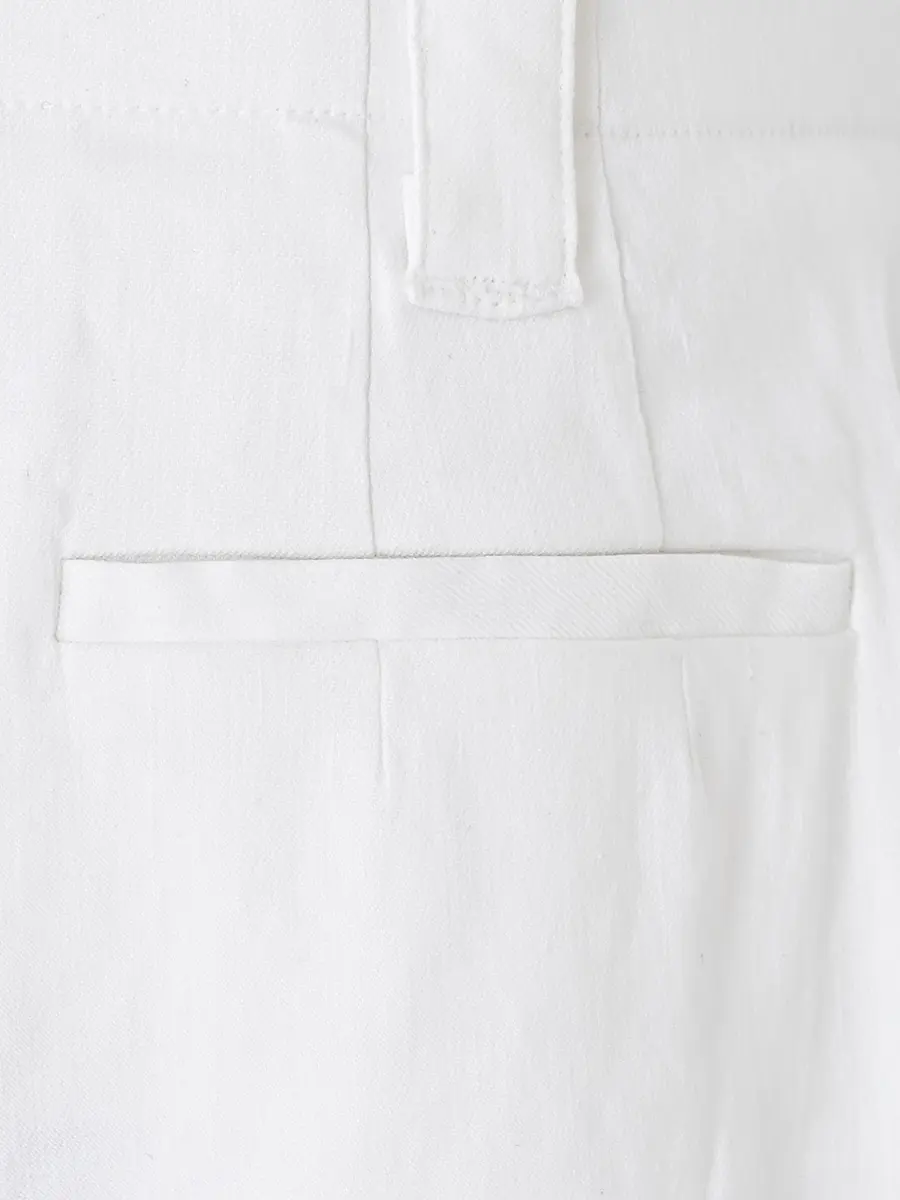 Шорты льняные