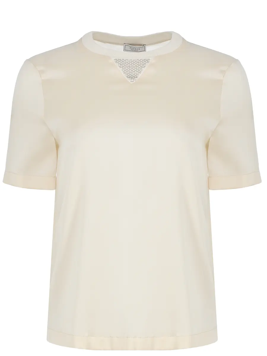 Блуза шелковая