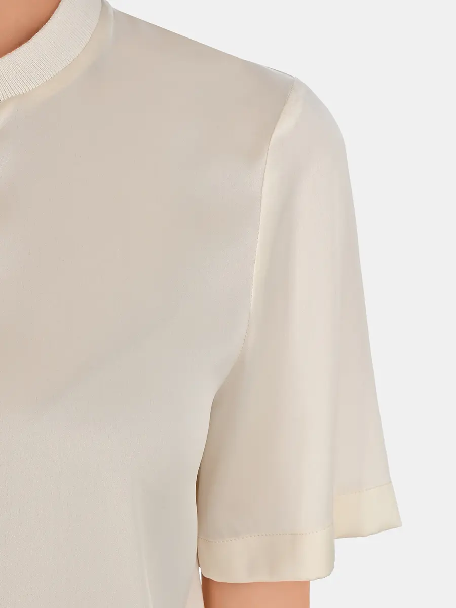 Блуза шелковая