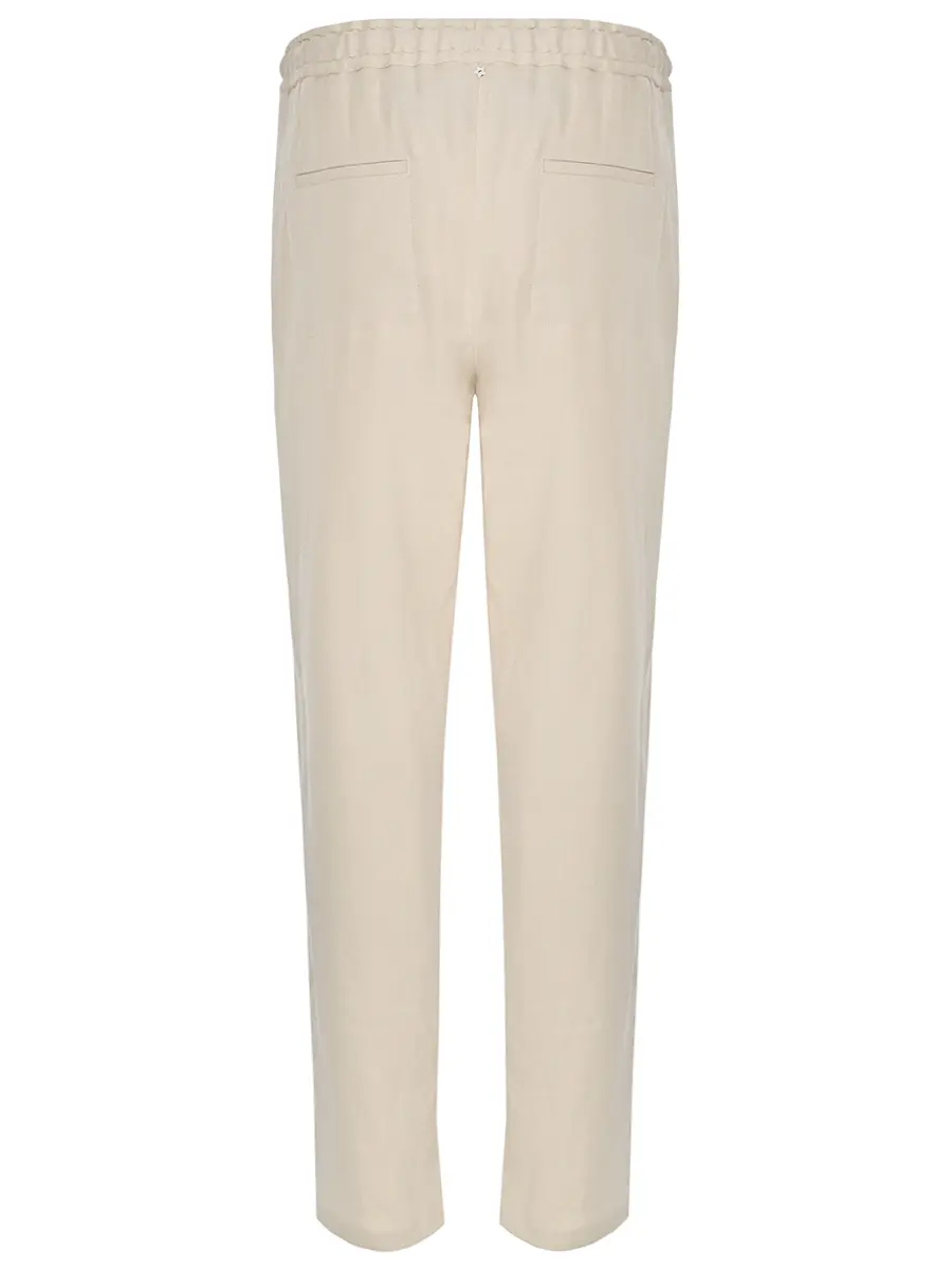 Брюки льняные