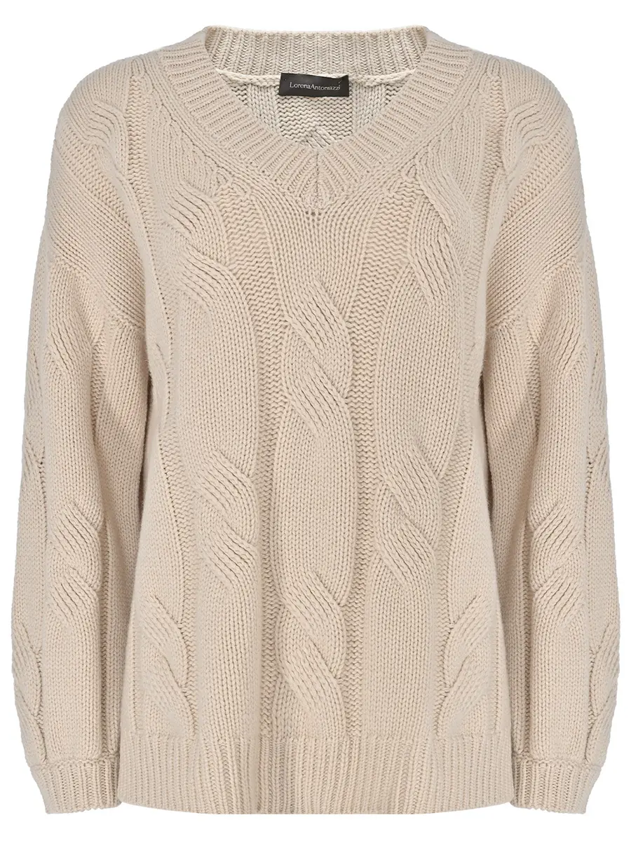 Пуловер шерстяной