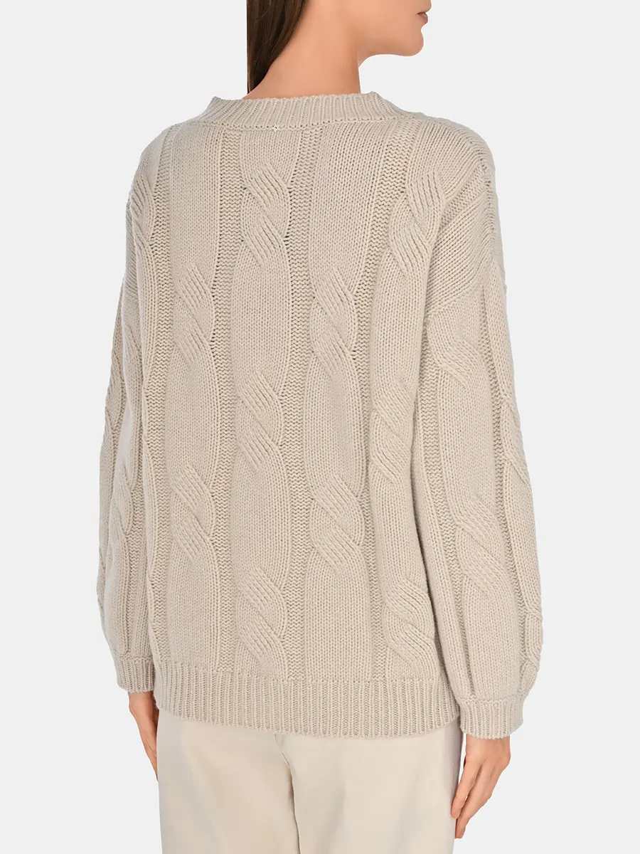 Пуловер шерстяной