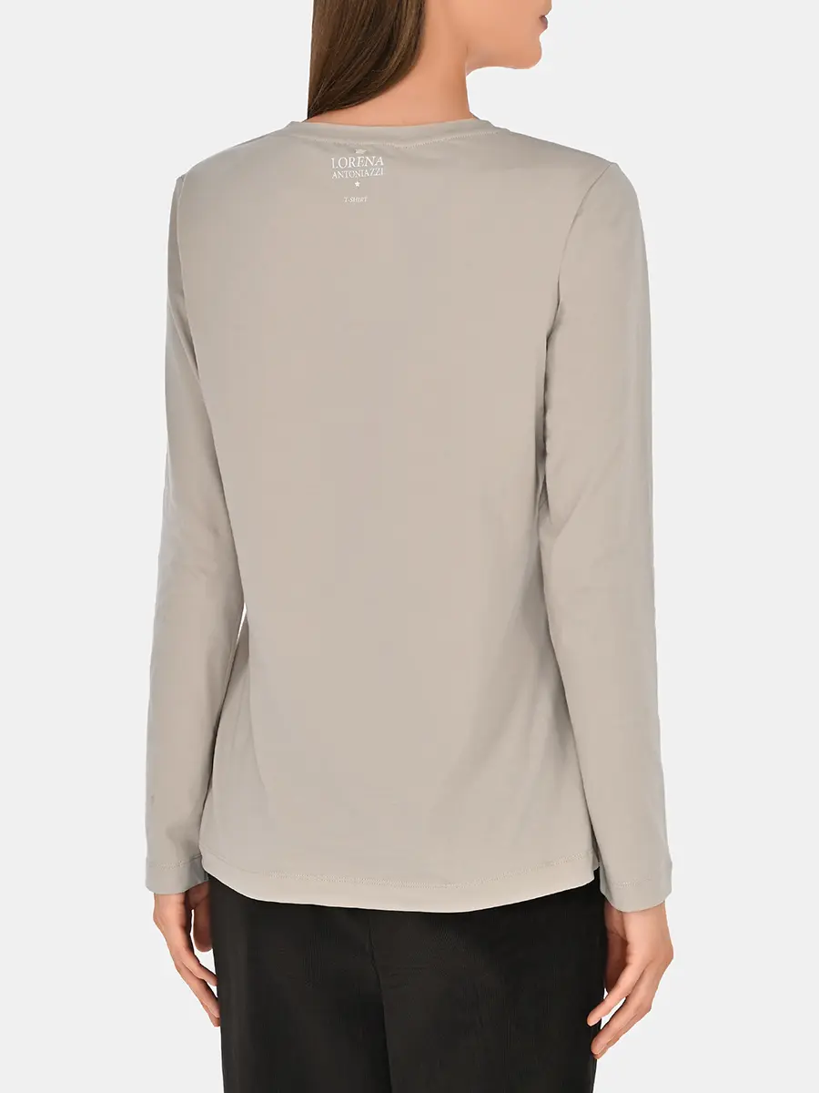 Лонгслив хлопковый