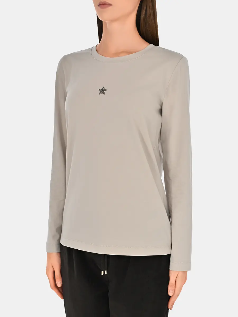 Лонгслив хлопковый