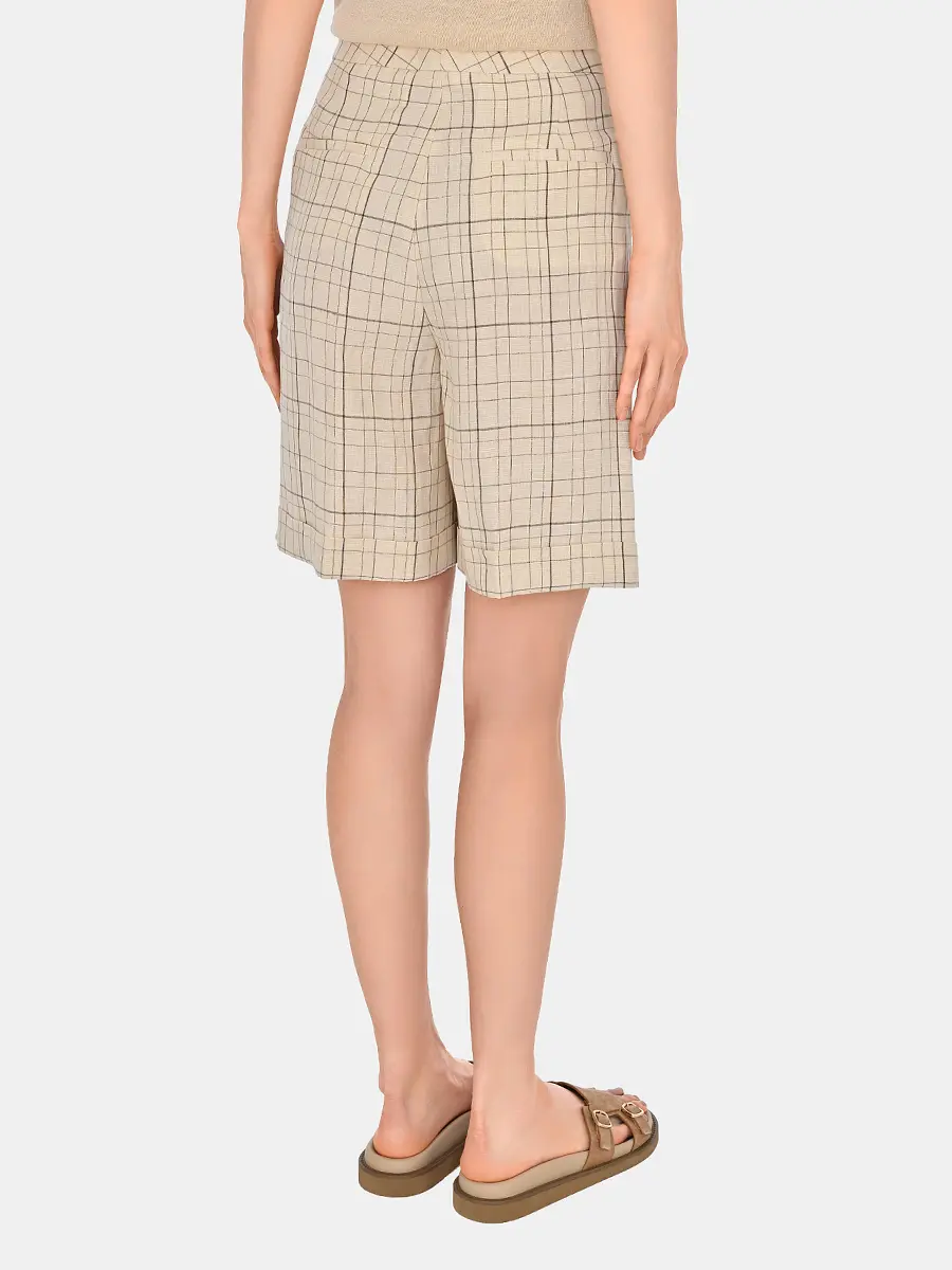 Шорты льняные