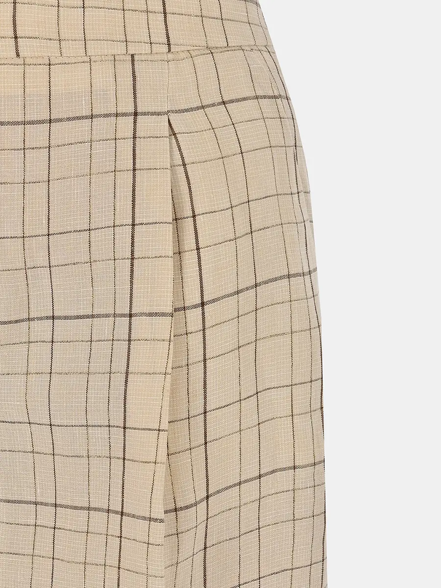 Шорты льняные