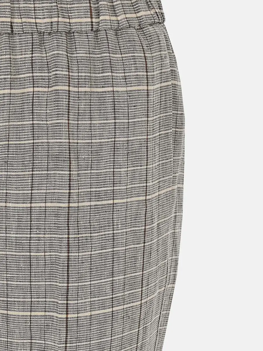 Брюки льняные