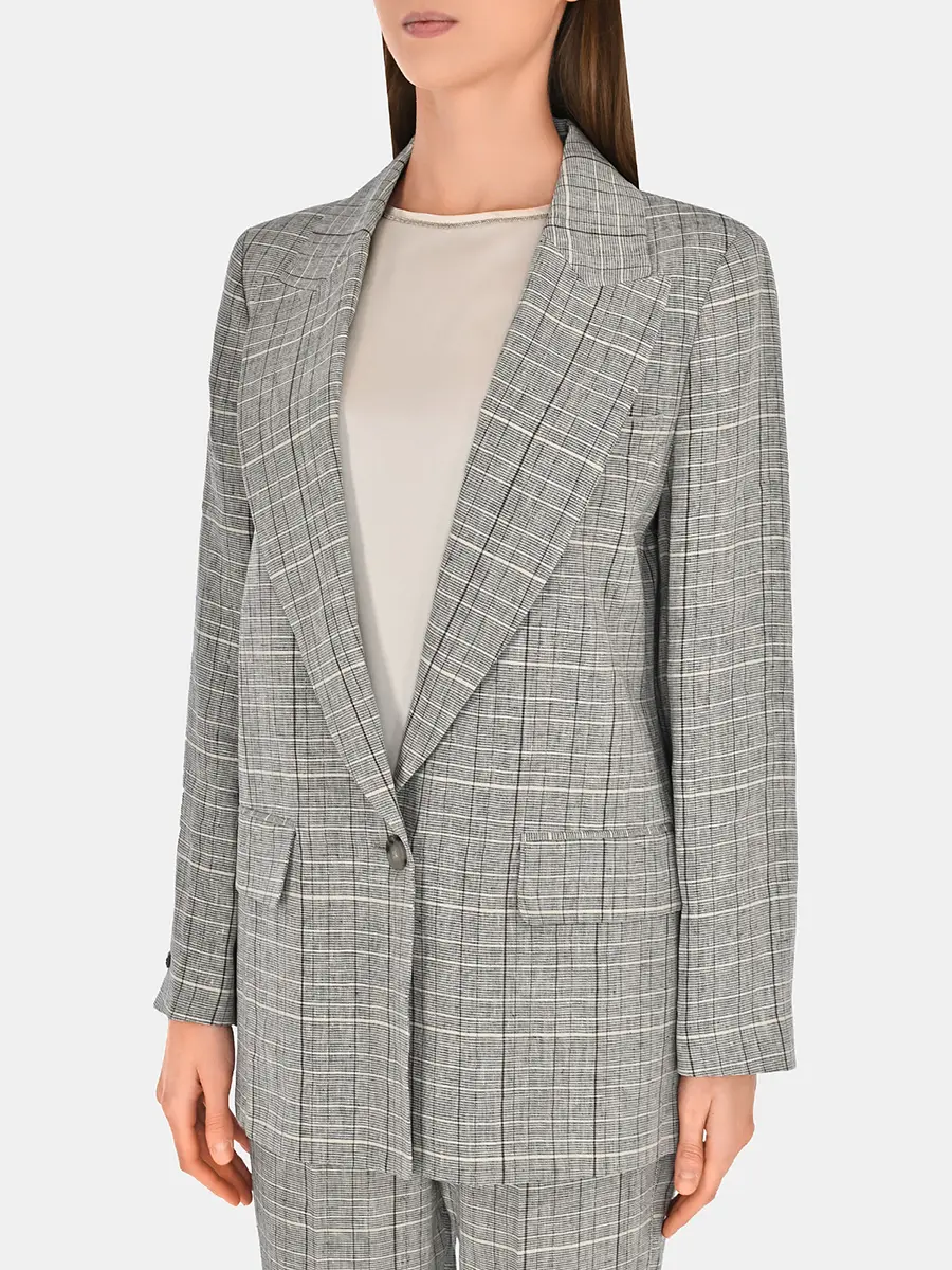 Пиджак льняной