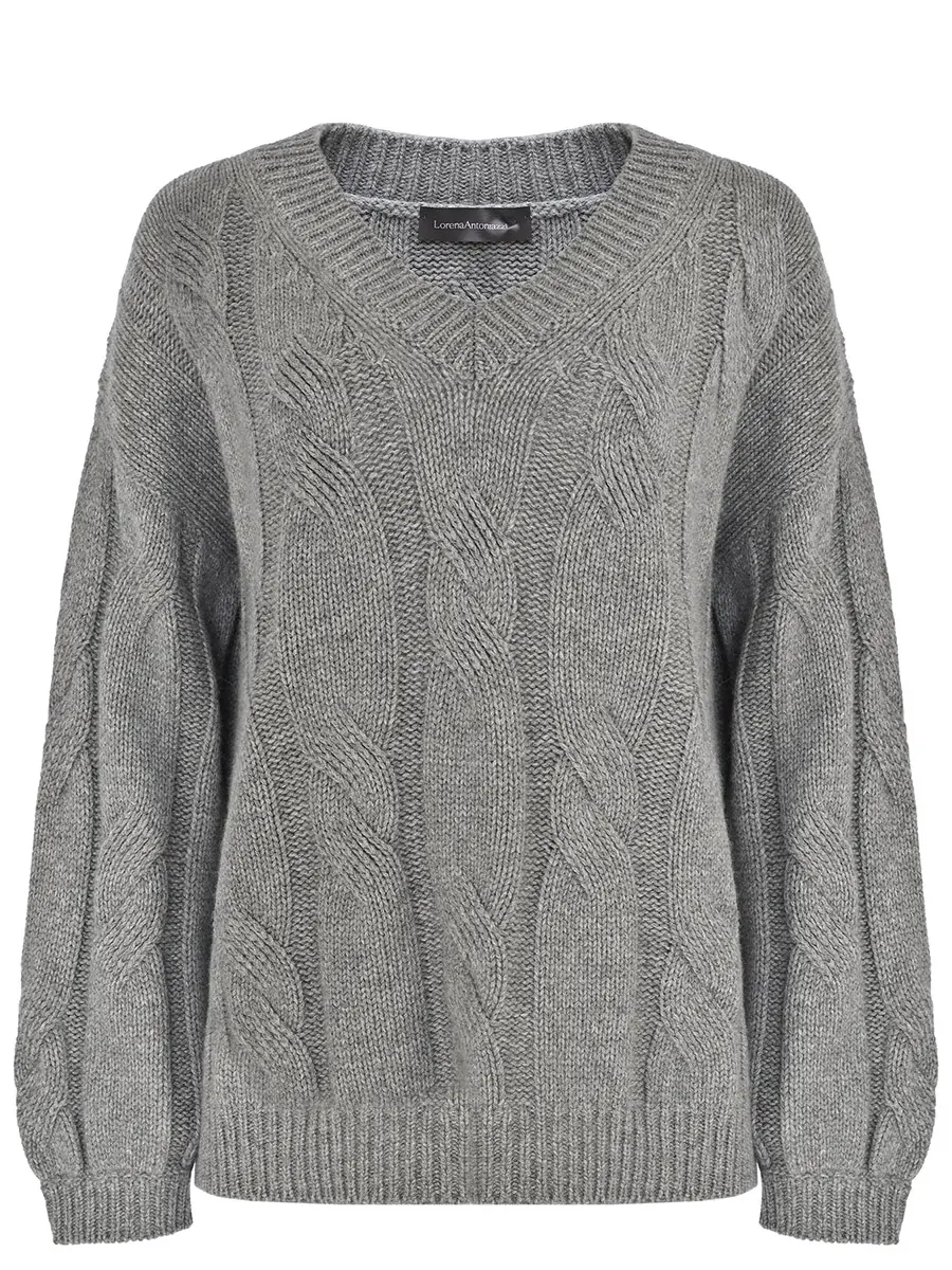 Пуловер шерстяной