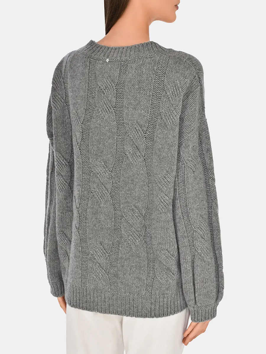 Пуловер шерстяной