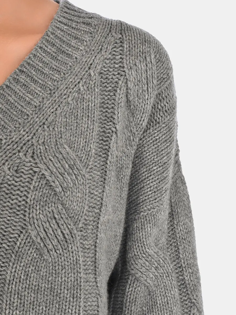 Пуловер шерстяной