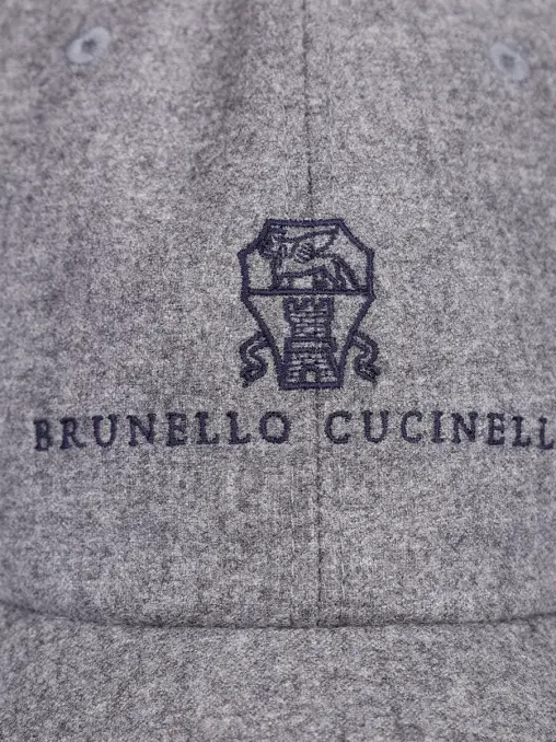 Бейсболка кашемировая BRUNELLO CUCINELLI