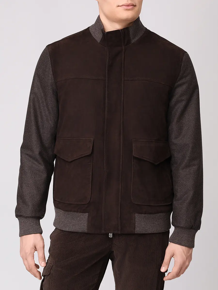 Куртка комбинированная