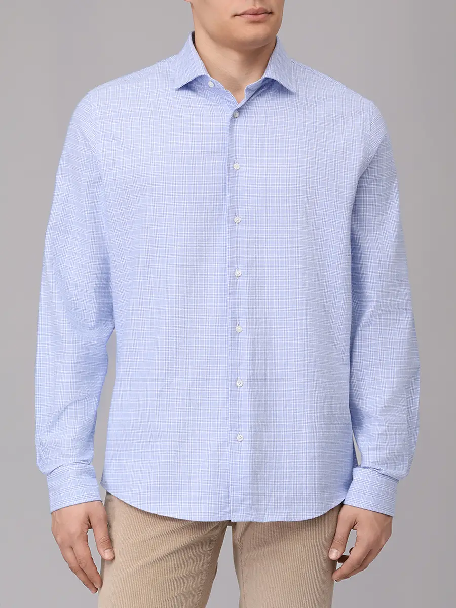 Рубашка Regular Fit хлопковая