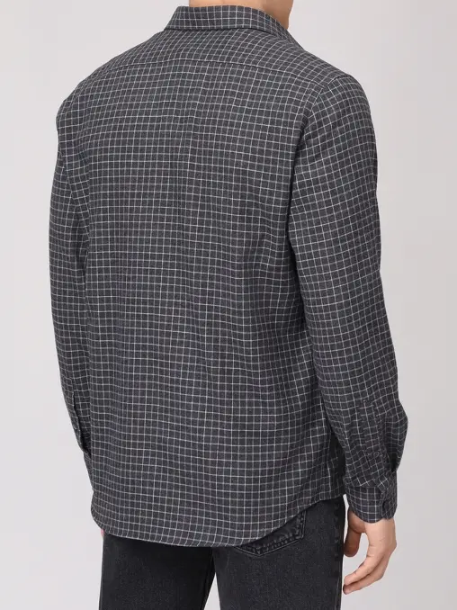 Рубашка Regular Fit из хлопка и шерсти BML