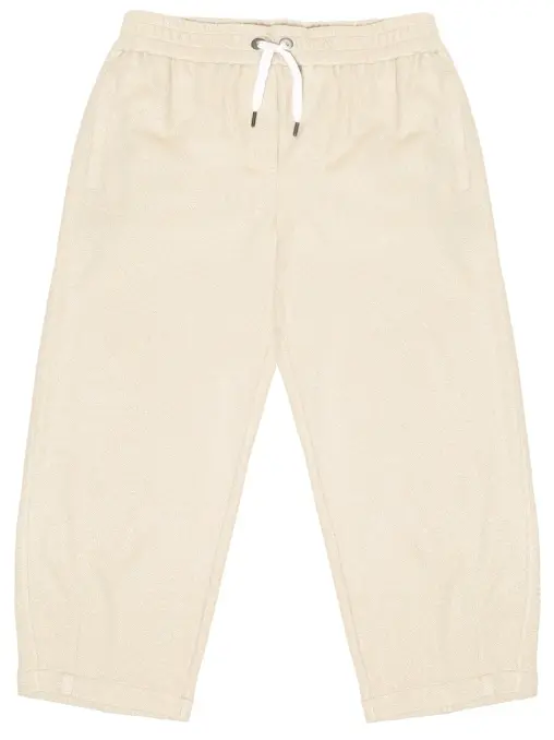 Брюки из вискозы и хлопка BRUNELLO CUCINELLI