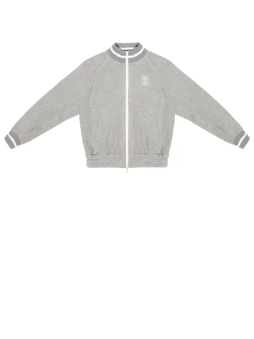 Олимпийка с люрексом BRUNELLO CUCINELLI