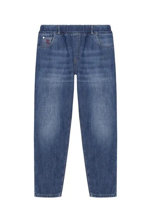 Джинсы хлопковые BRUNELLO CUCINELLI