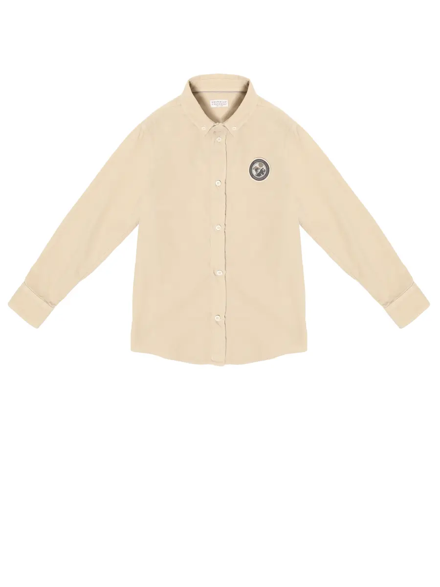 Рубашка вельветовая