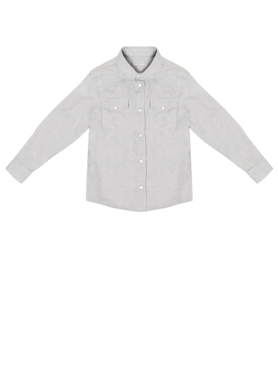 Рубашка из хлопка и лиоцелла