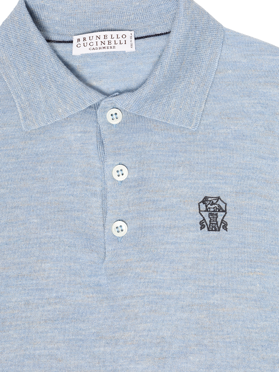 Поло из кашемира и шелка