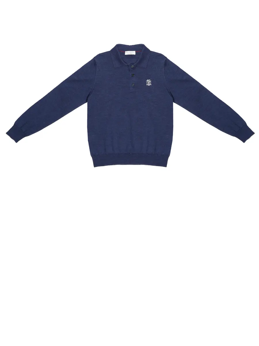 Поло из кашемира и шелка