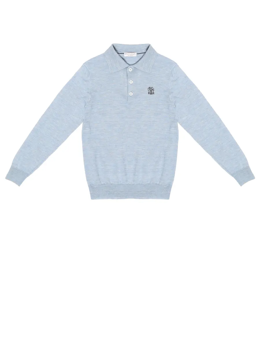 Поло из кашемира и шелка