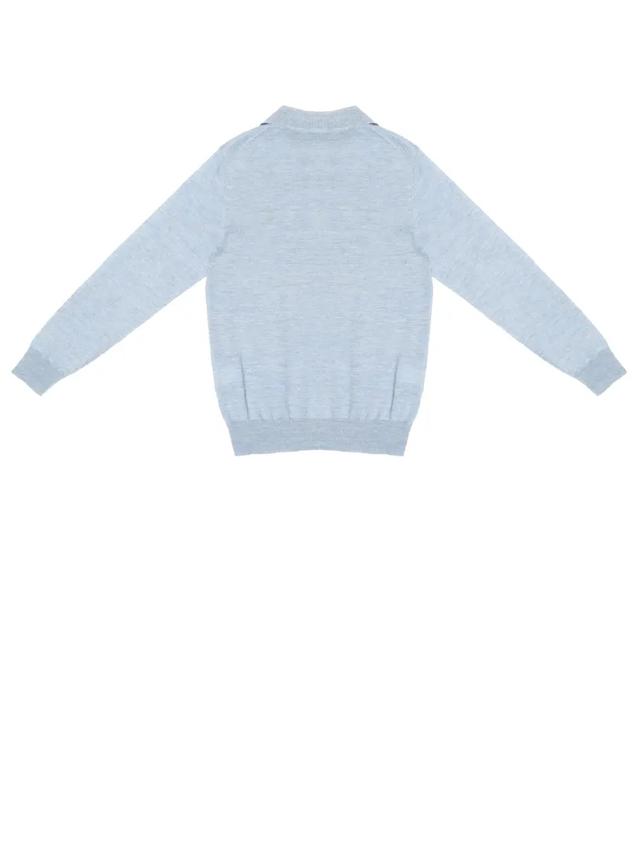 Поло из кашемира и шелка