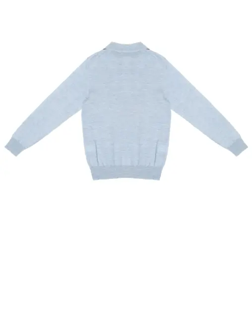 Поло из кашемира и шелка BRUNELLO CUCINELLI