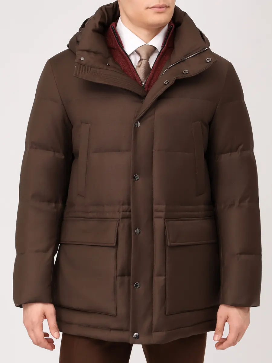 Пуховик стеганый