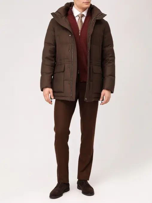 Пуховик стеганый MONTECORE