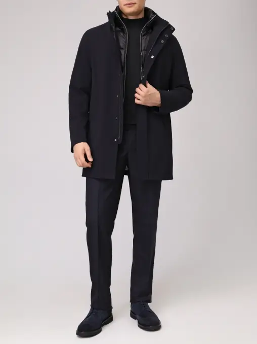 Пуховик однотонный MONTECORE