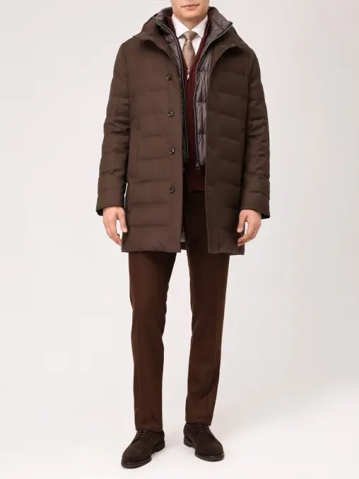 Пуховик стеганый MONTECORE