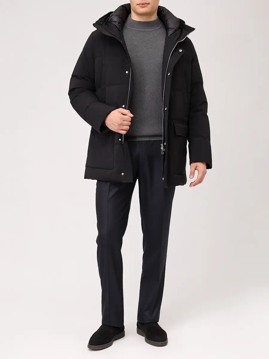 Пуховик стеганый