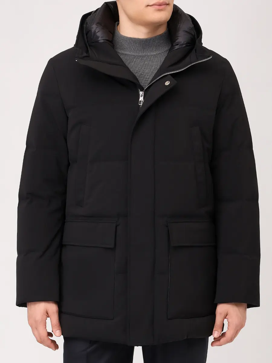 Пуховик стеганый