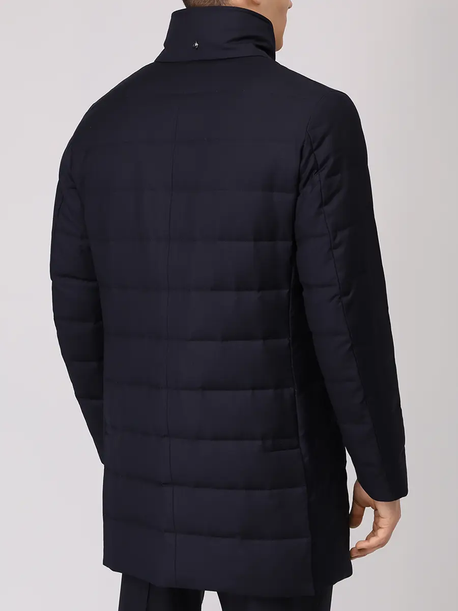 Пуховик шерстяной