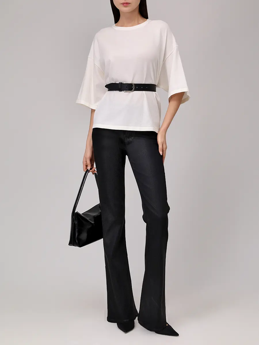 Джинсы-клеш