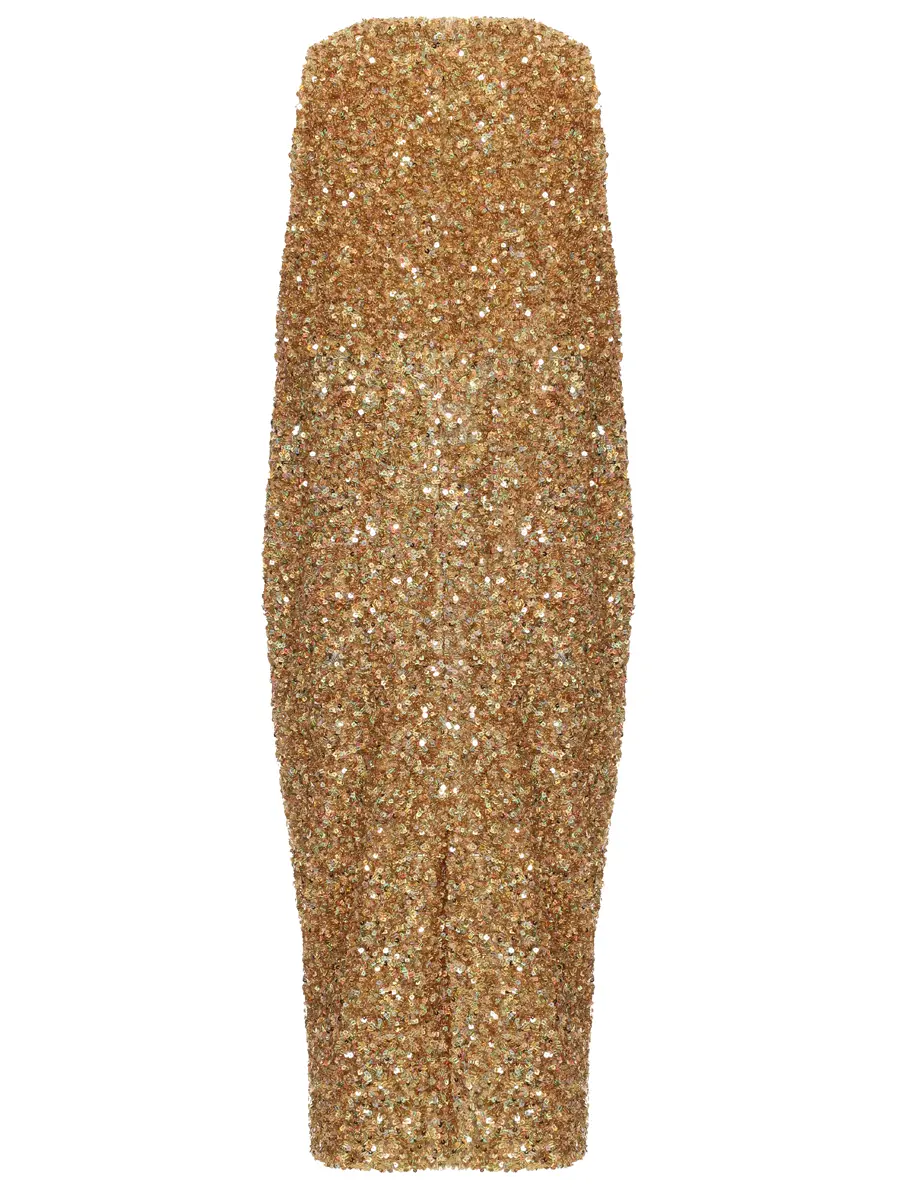 Платье с пайетками